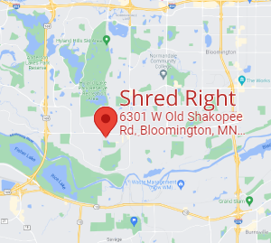 Shred Right Location on Google Maps